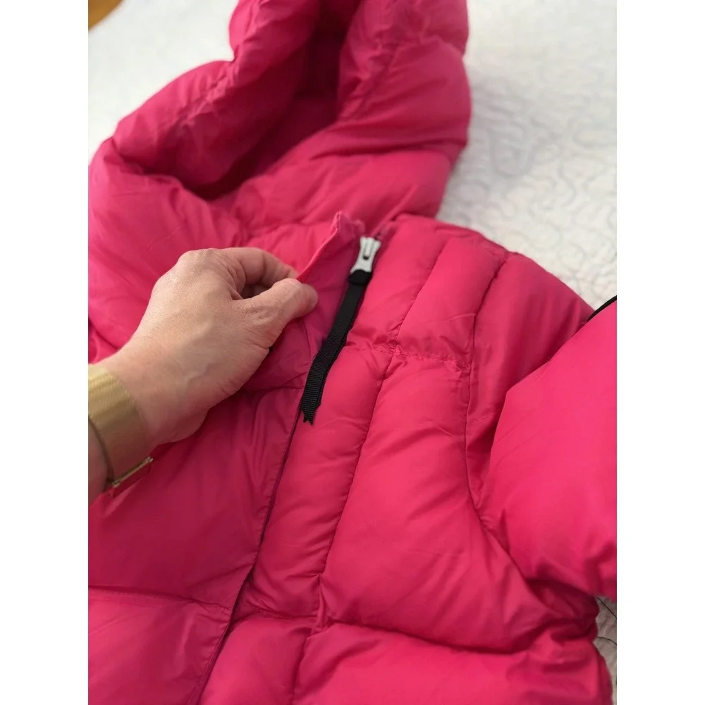 Obermeyer Girls Pink Isla‎ Snow/Ski Jacket With Side Zipper Size Medium (10/12)